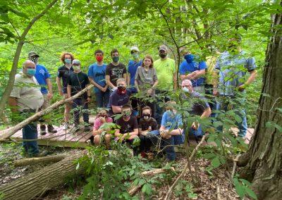 Troop 32 Bridge Build in 2020