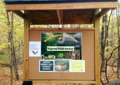 Entrance kiosk.